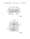 DEVICE FOR CONNECTING PREFABRICATED CONCRETE SECTIONS diagram and image