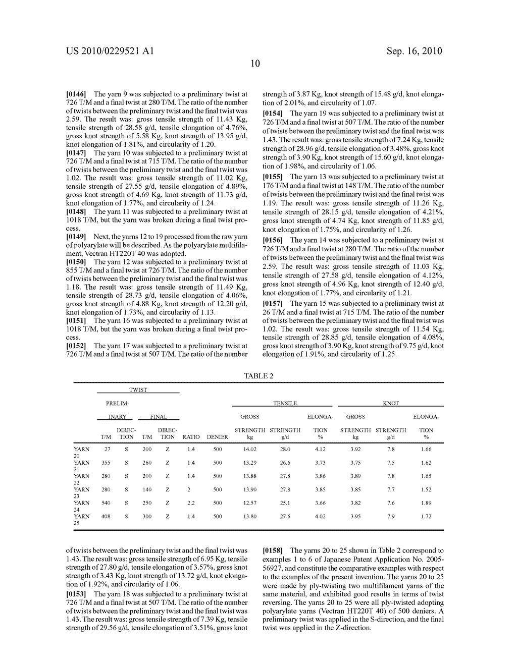 Yarn and Method for Manufacturing the Same - diagram, schematic, and image 12