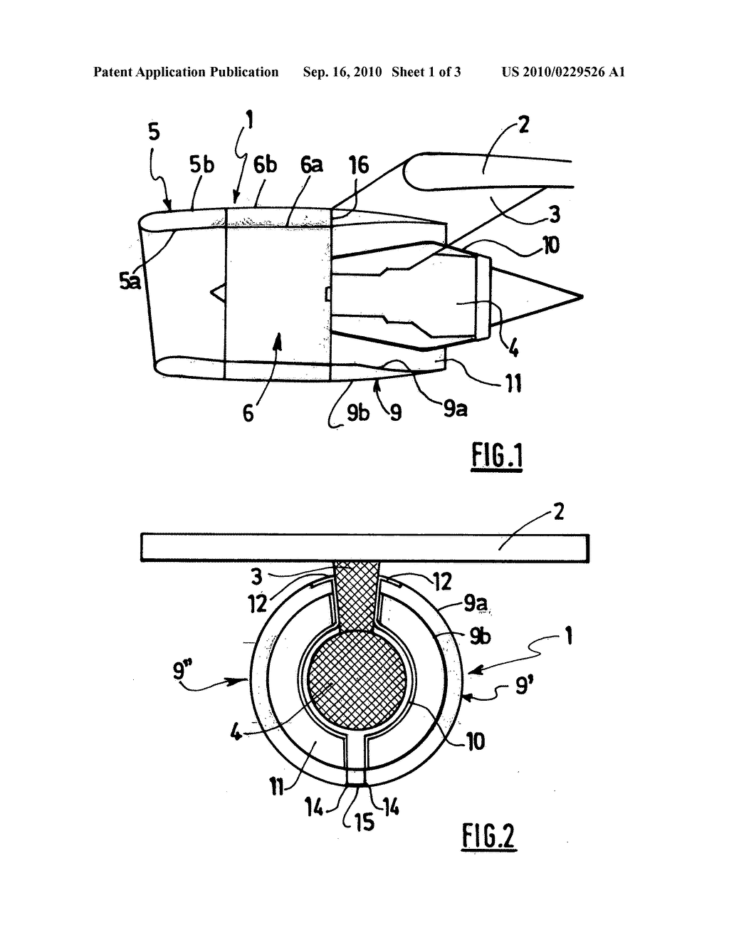 ATTACHEMENT OF A JET ENGINE NACELLE STRUCTURE BY MEANS OF A REINFORCED KNIFE-EDGE/GROOVE COUPLING - diagram, schematic, and image 02