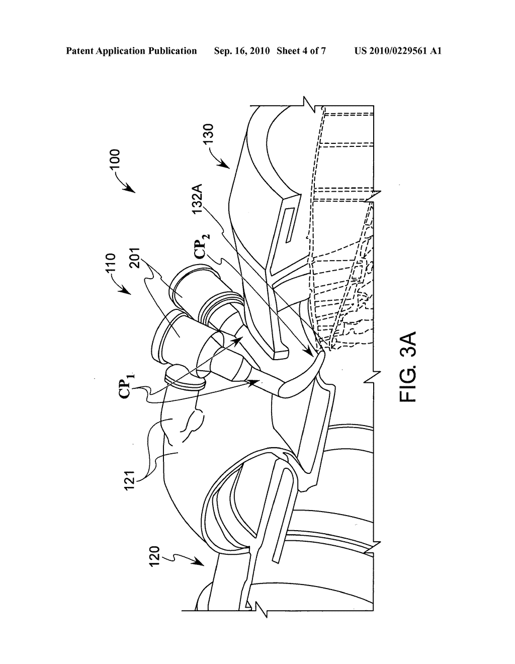 AT LEAST ONE COMBUSTION APPARATUS AND DUCT STRUCTURE FOR A GAS TURBINE ENGINE - diagram, schematic, and image 05