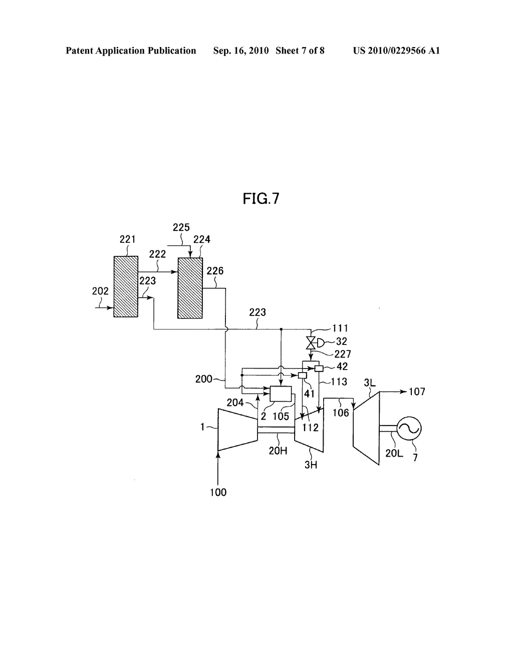 TWO-SHAFT GAS TURBINE SYSTEM - diagram, schematic, and image 08