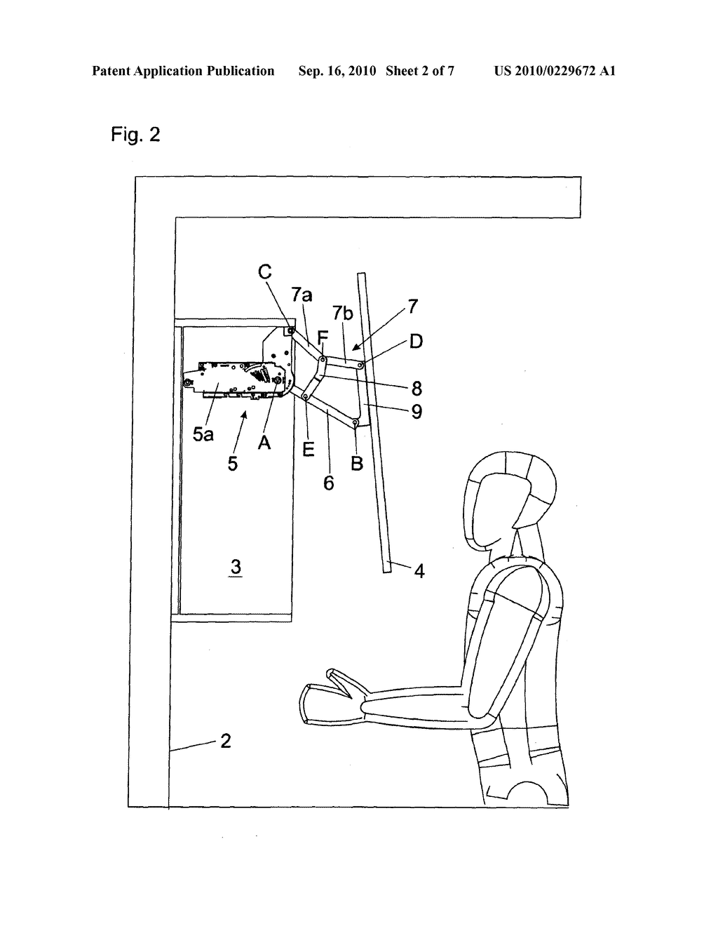 ACTUATING MECHANISM FOR MOVING AN UPWARDLY MOVABLE FLAP OF A PIECE OF FURNITURE - diagram, schematic, and image 03