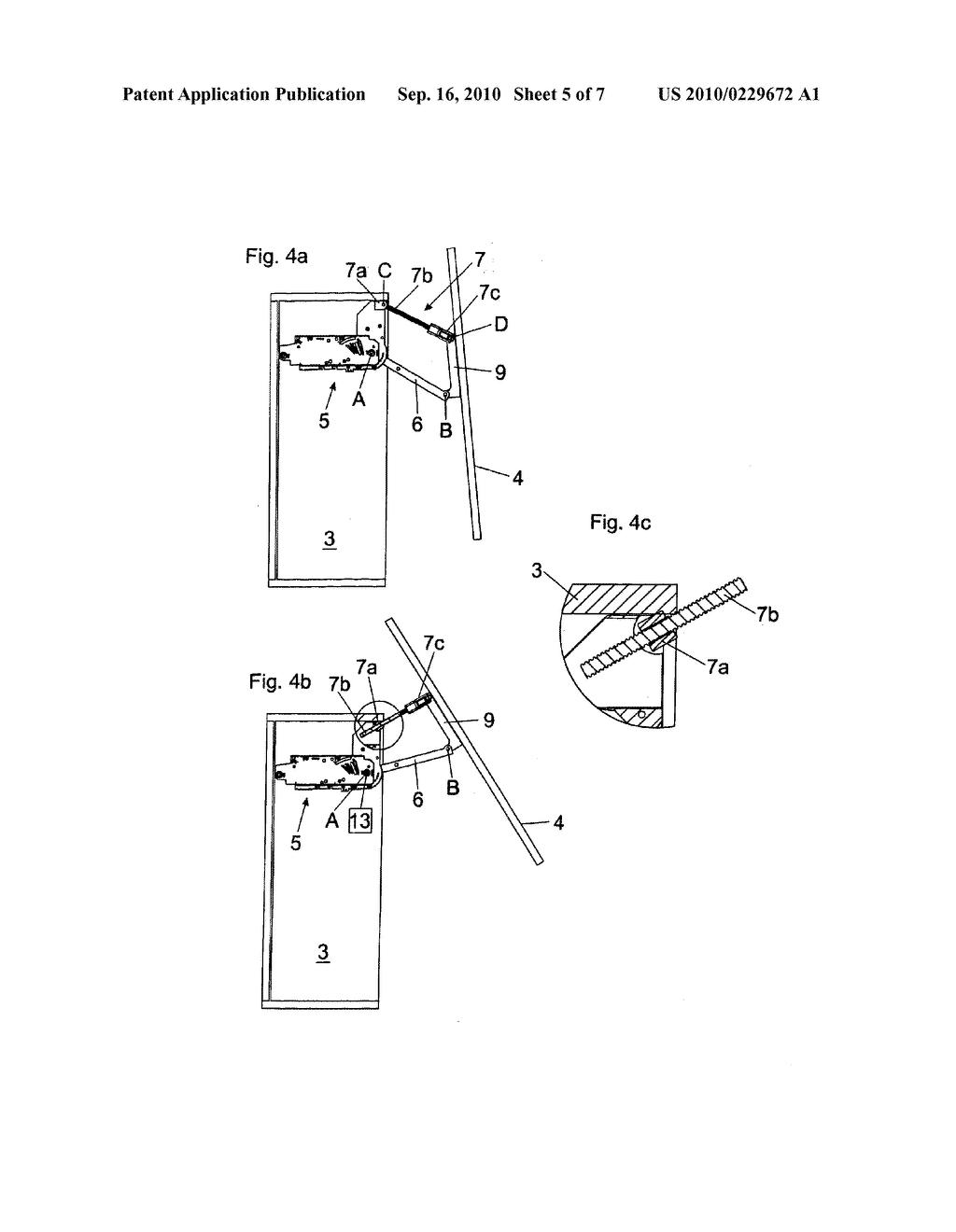 ACTUATING MECHANISM FOR MOVING AN UPWARDLY MOVABLE FLAP OF A PIECE OF FURNITURE - diagram, schematic, and image 06