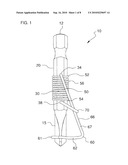 Screw Holding Type Screwdriver Bit diagram and image