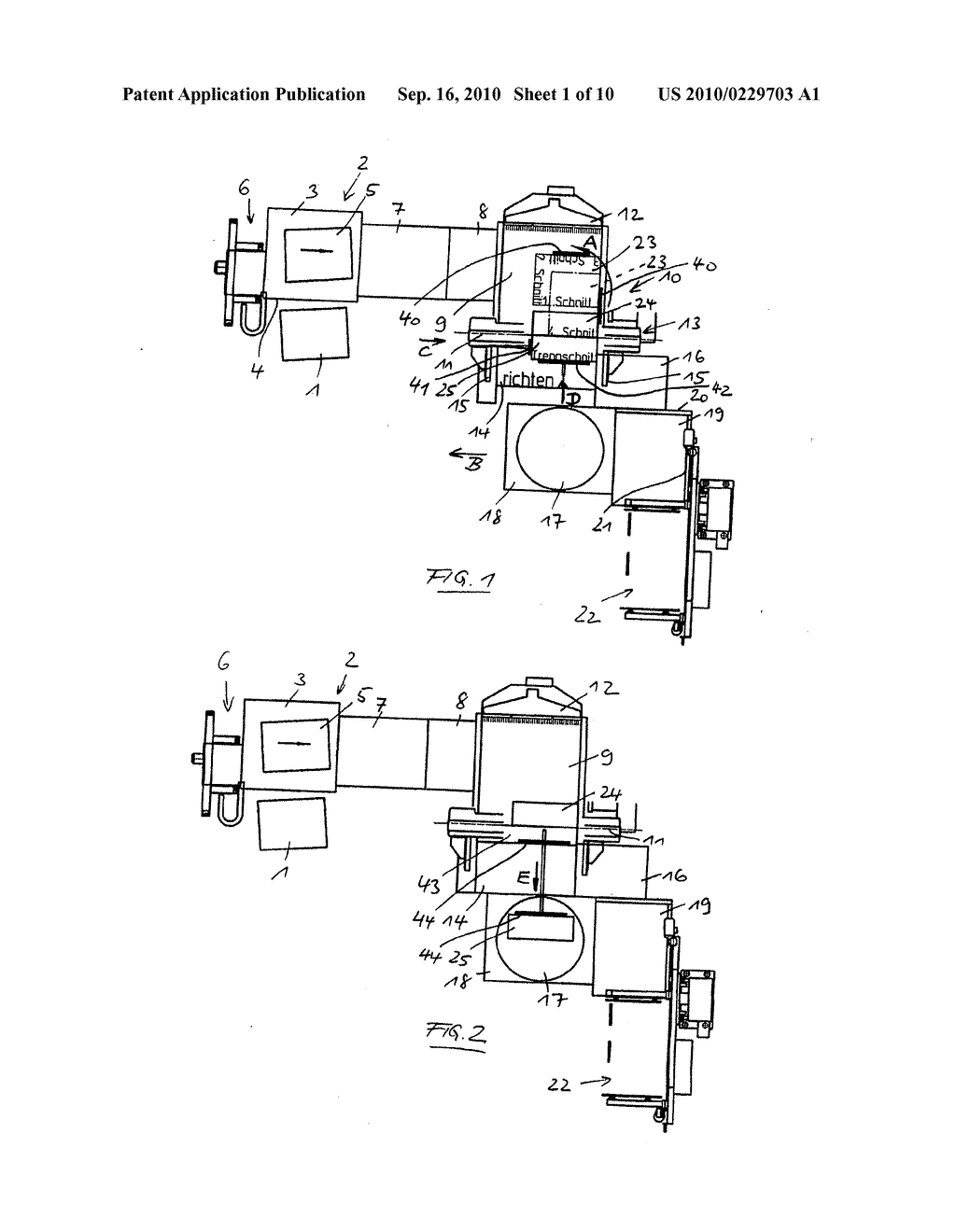 METHOD FOR CUTTING STACKS OF SHEET MATERIAL - diagram, schematic, and image 02