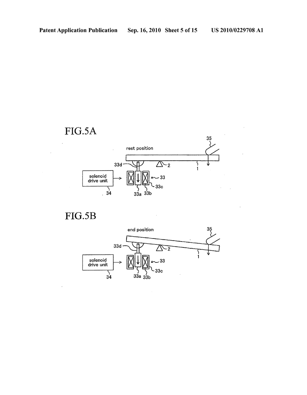 KEYBOARD MUSICAL INSTRUMENT AND SOLENOID DRIVE MECHANISM - diagram, schematic, and image 06