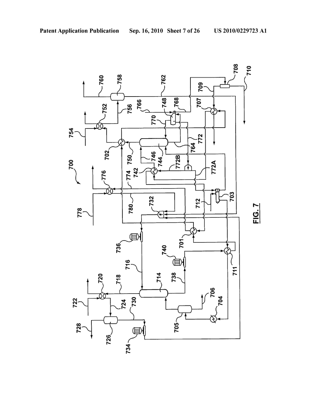 METHOD AND ABSORBENT COMPOSITION FOR RECOVERING A GASEOUS COMPONENT FROM A GAS STREAM - diagram, schematic, and image 08