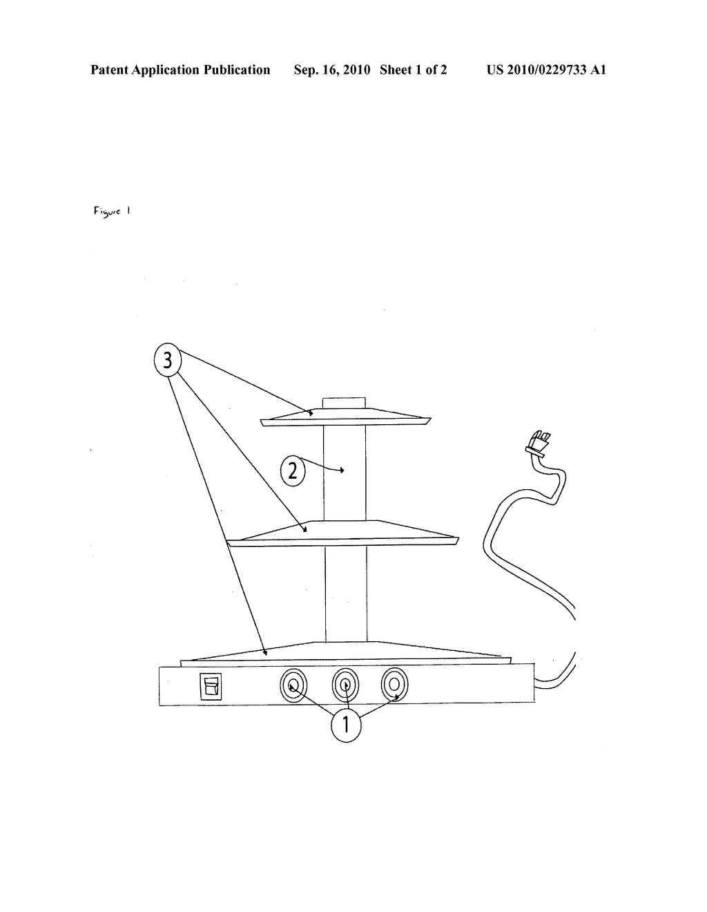 Multi Level Cooking Device - diagram, schematic, and image 02