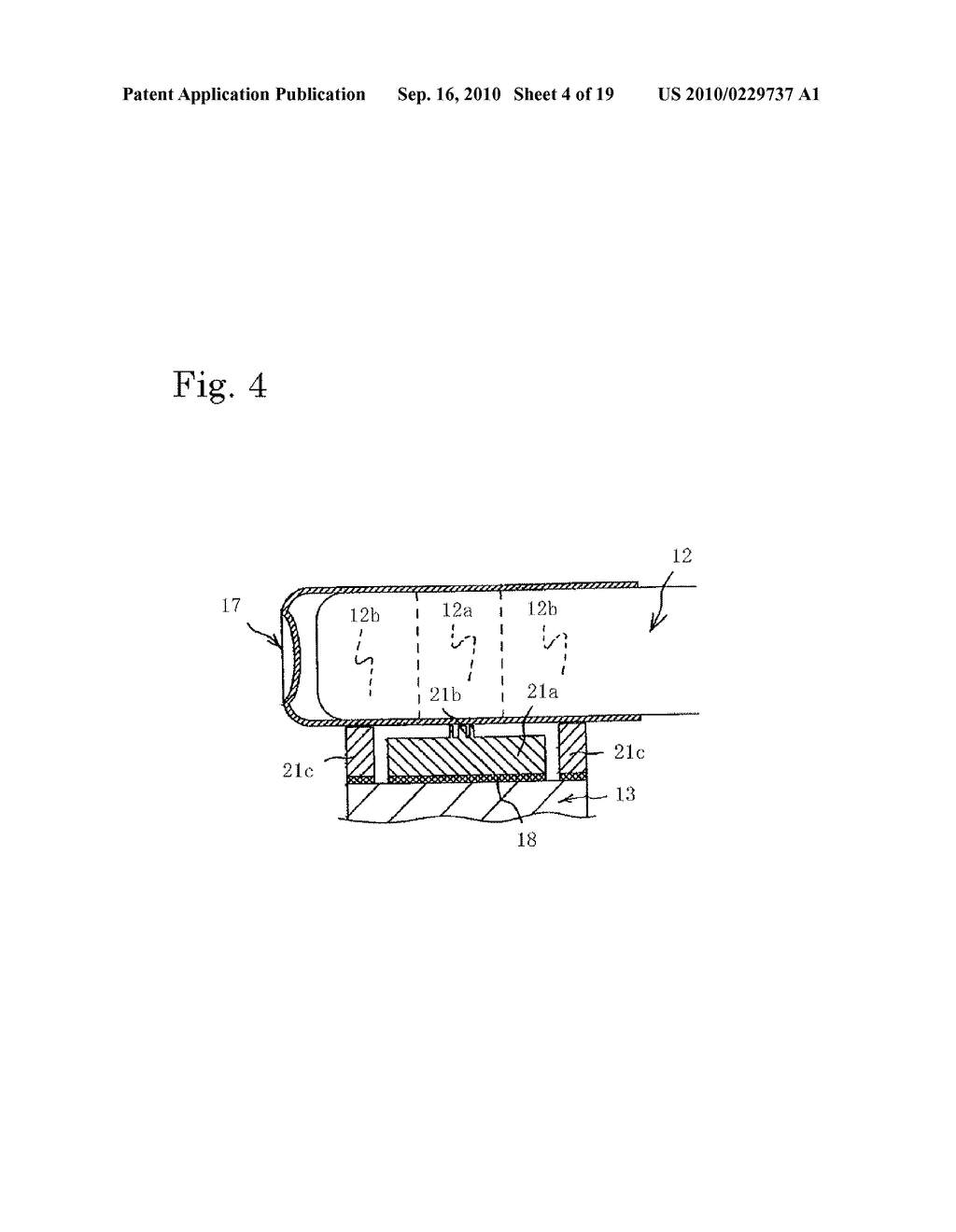 METHOD FOR ORNAMENTING CONTAINER, ORNAMENTED CONTAINER MANUFACTURED BY THE METHOD, AND MANDREL, DRUM, AND ORNAMENTING APPARATUS USED FOR THE METHOD - diagram, schematic, and image 05