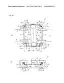 STEERABLE TRUCK FOR A RAILWAY CAR, A RAILWAY CAR, AND AN ARTICULATED CAR diagram and image