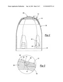 REMOVABLE PROTECTIVE NOSE COVER diagram and image