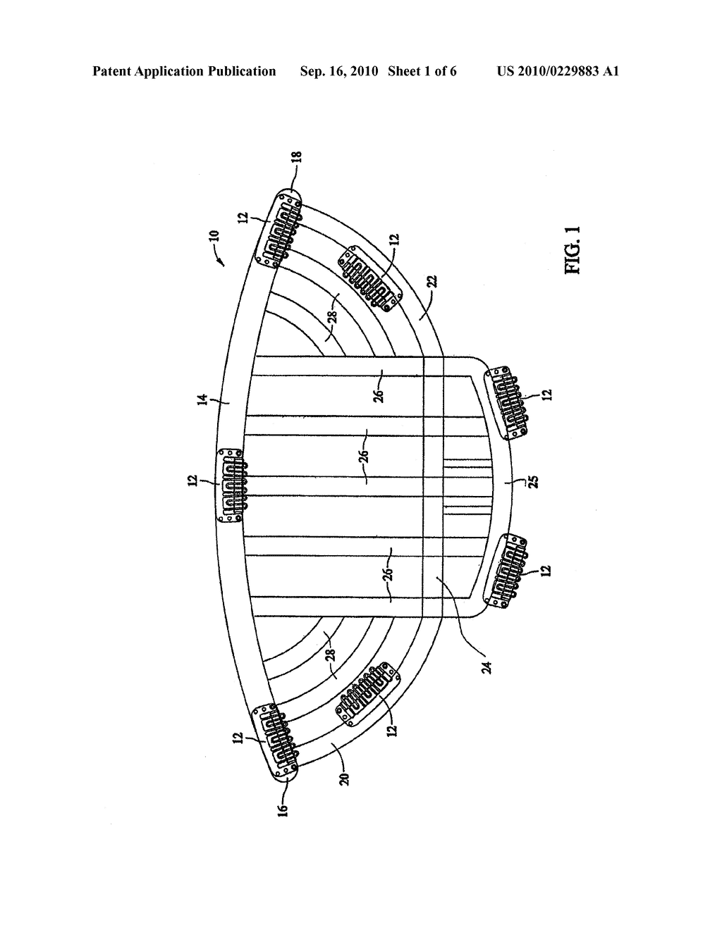 Partial Cap Hair Accessory - diagram, schematic, and image 02