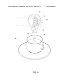 Disposable apparatus and method for squeezing a fruit wedge diagram and image