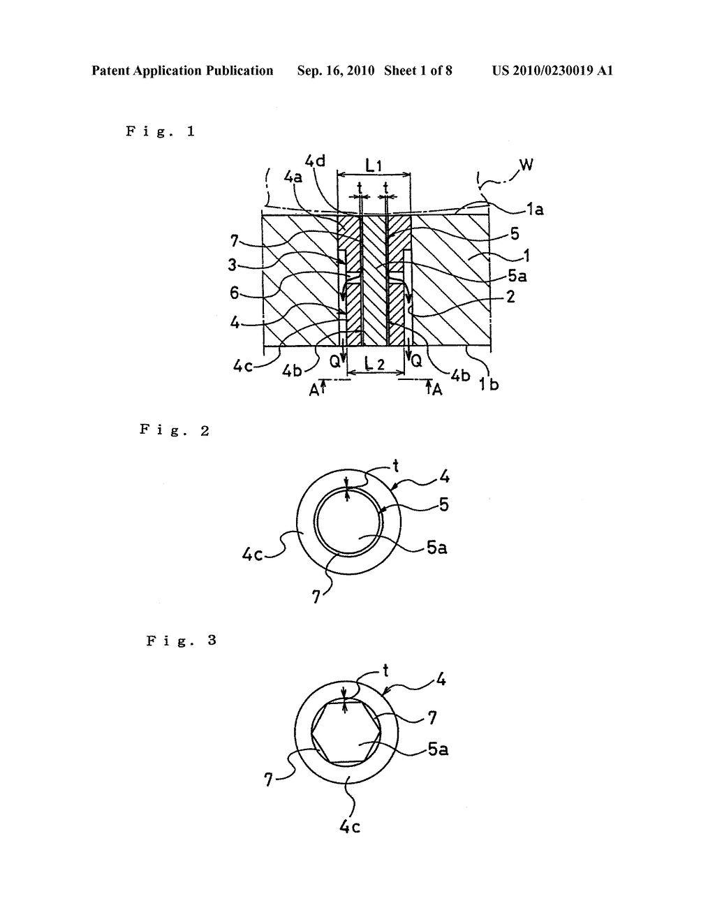 METAL MOLD FOR TIRE FORMATION, PLUG USED IN VENT HOLE OF THE METAL MOLD FOR TIRE FORMATION, AND TIRE MANUFACTURED USING THE METAL MOLD FOR TIRE FORMATION - diagram, schematic, and image 02