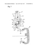 METHOD AND DEVICE FOR SEPARATING AND REMOVING RIGID CORE FOR BUILDING TIRE diagram and image