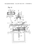 METHOD AND DEVICE FOR SEPARATING AND REMOVING RIGID CORE FOR BUILDING TIRE diagram and image