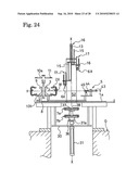 METHOD AND DEVICE FOR SEPARATING AND REMOVING RIGID CORE FOR BUILDING TIRE diagram and image