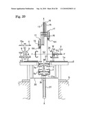 METHOD AND DEVICE FOR SEPARATING AND REMOVING RIGID CORE FOR BUILDING TIRE diagram and image