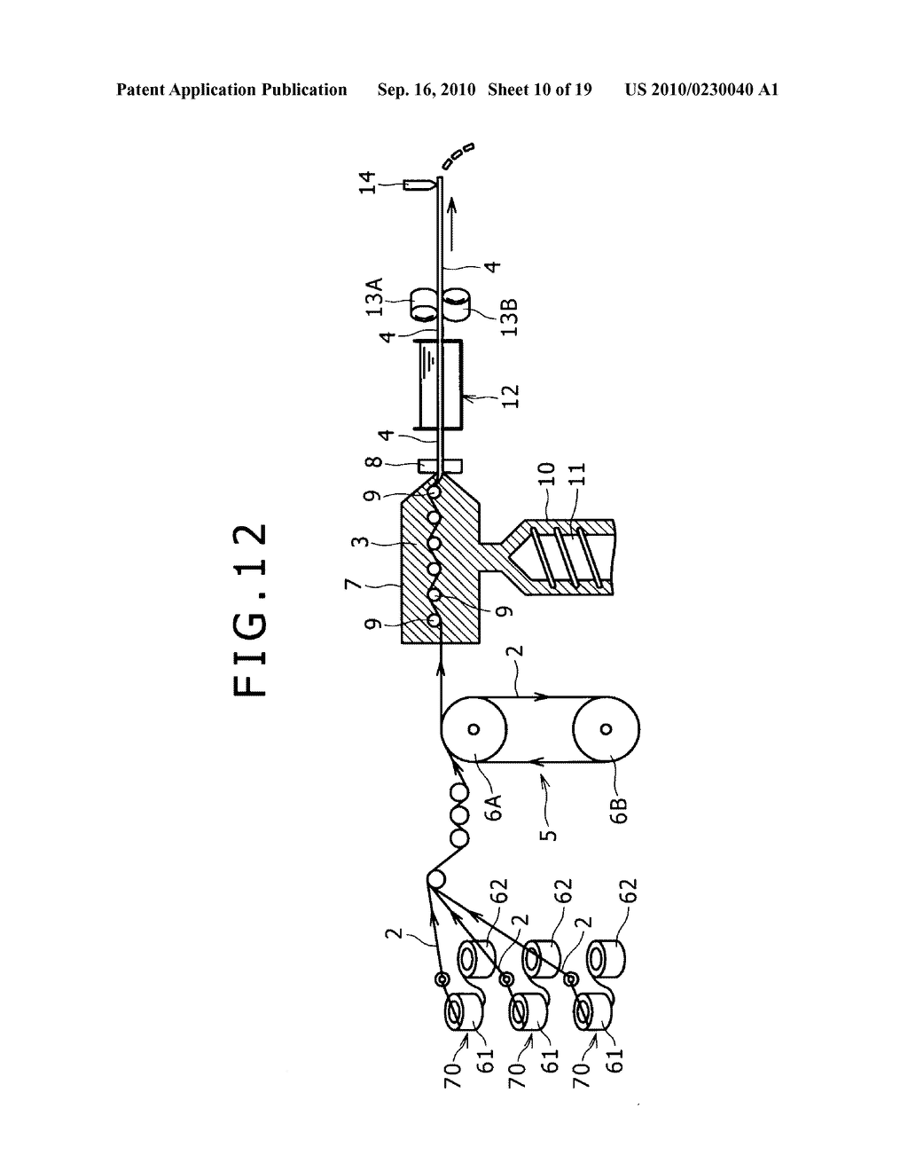 METHOD AND APPARATUS FOR MANUFACTURING CONTINUOUS FIBER-REINFORCED THERMOPLASTIC RESIN PELLET - diagram, schematic, and image 11