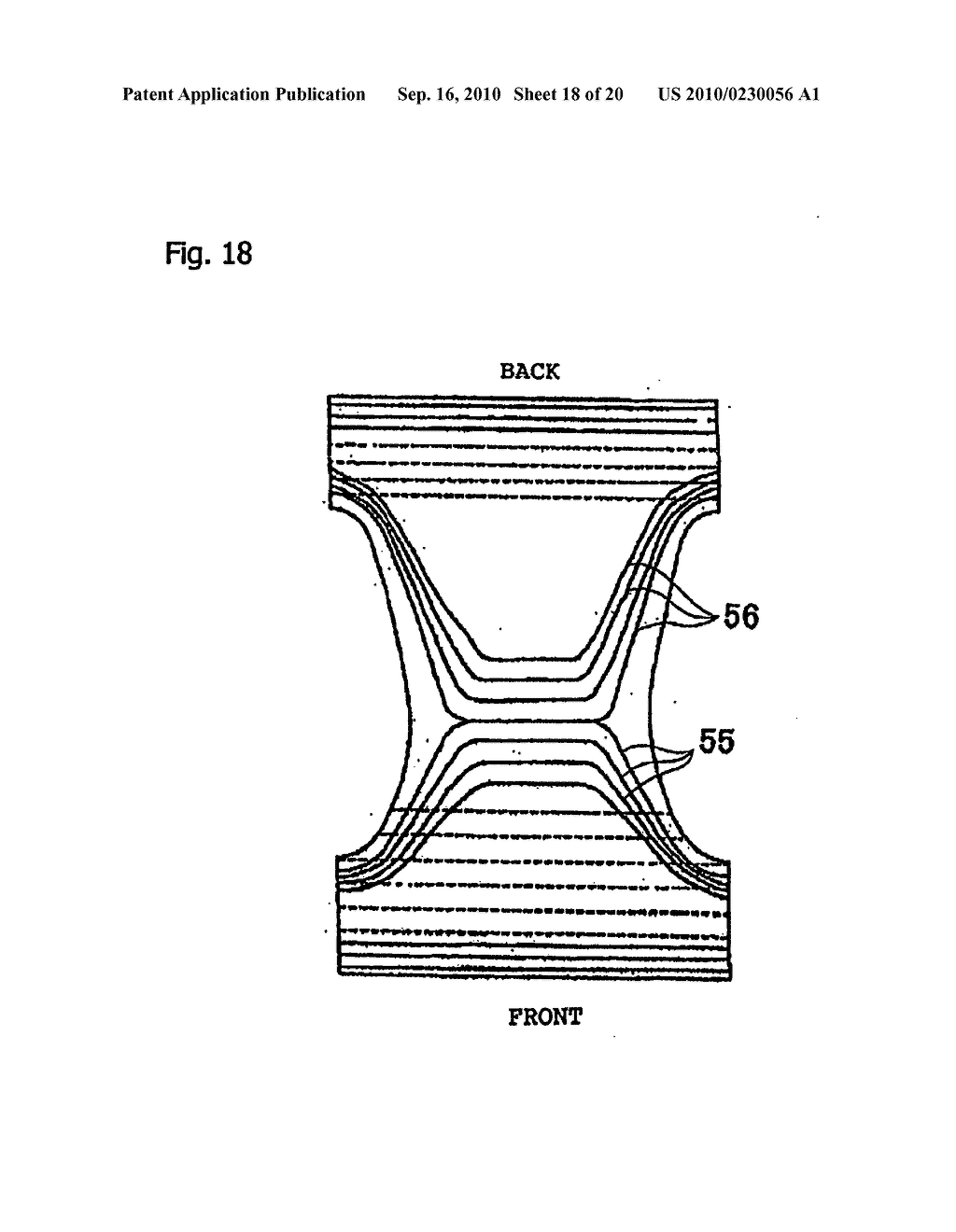 Device for Mounting Elastic Member in Absorptive Article - diagram, schematic, and image 19