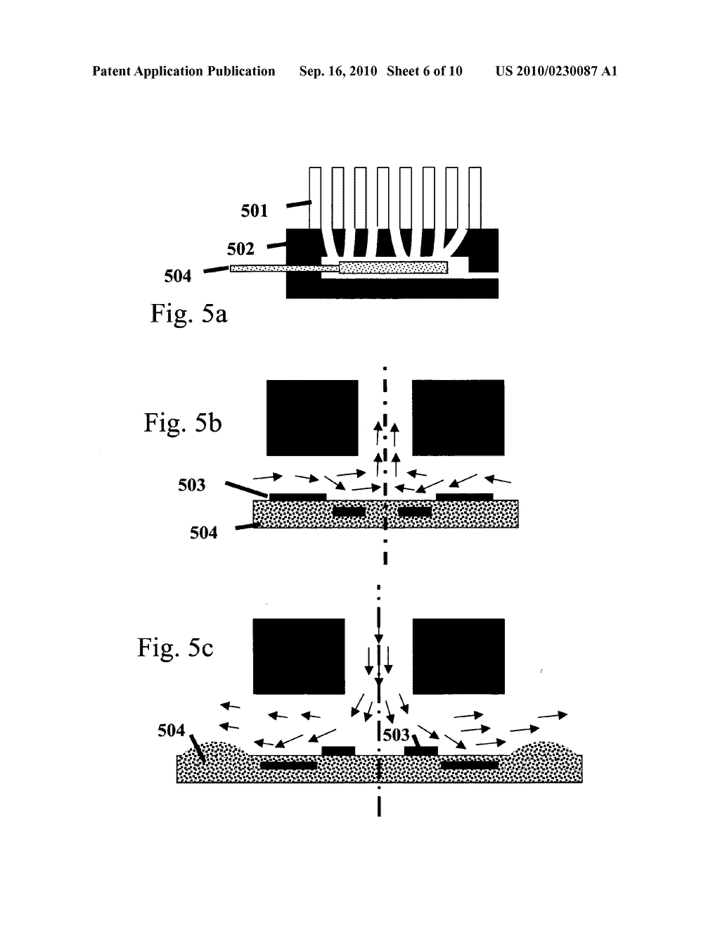 Cooling using micro-plasma excited on transmission lines structure - diagram, schematic, and image 07