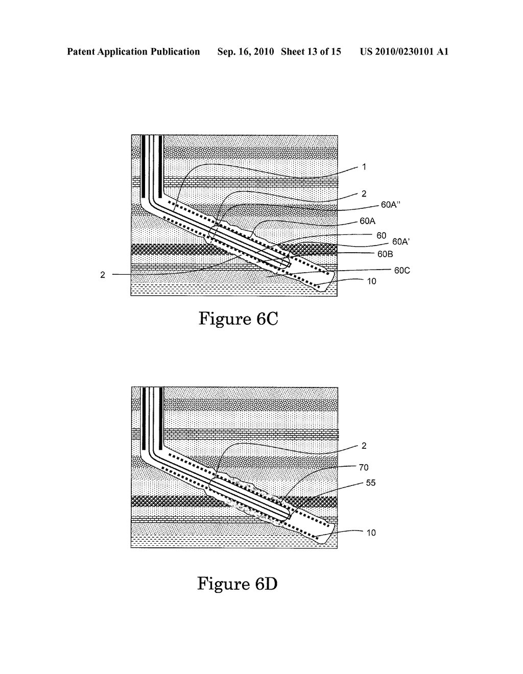 METHOD AND APPARATUS TO CEMENT A PERFORATED CASING - diagram, schematic, and image 14