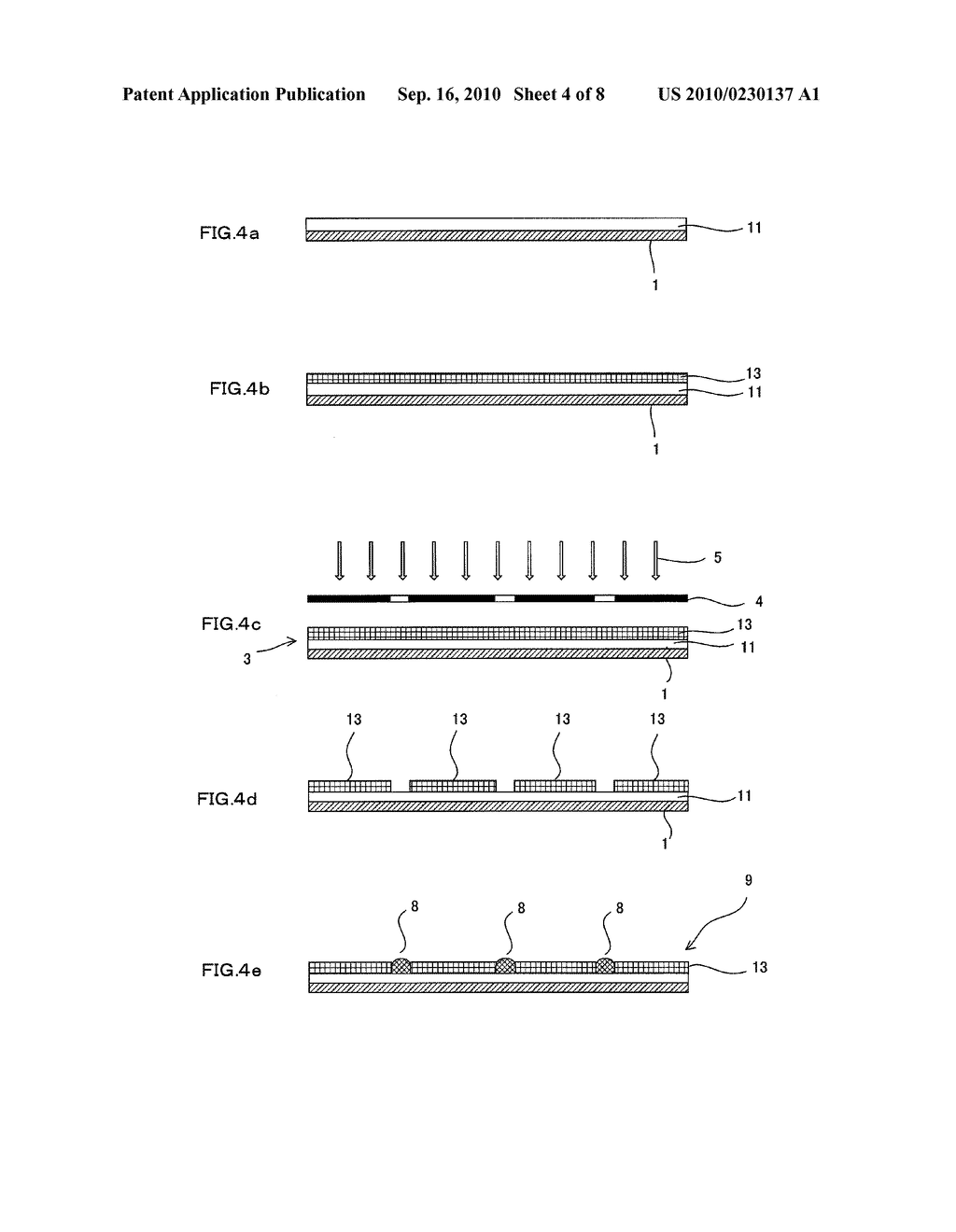 METHOD FOR MANUFACTURING CONDUCTIVE PATTERN FORMING BODY - diagram, schematic, and image 05