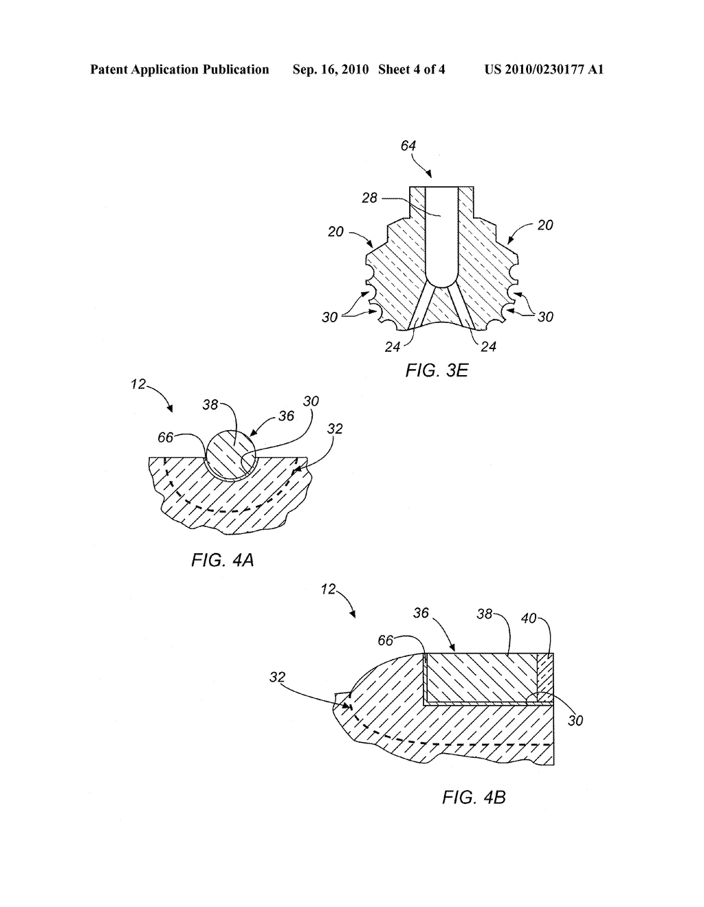 EARTH-BORING TOOLS WITH THERMALLY CONDUCTIVE REGIONS AND RELATED METHODS - diagram, schematic, and image 05