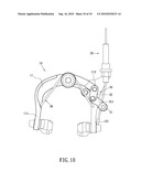 Link Unit of Brake Assembly for Bicycles diagram and image