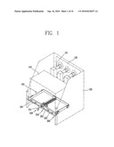 WITHDRAWABLE DEVICE OF MAIN CIRCUIT FOR VACUUM CIRCUIT BREAKER diagram and image