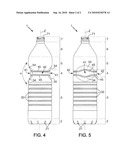 PLASTIC BOTTLE WITH A GRIPPING PORTION diagram and image