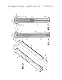 SURGICAL APPARATUS AND STRUCTURE FOR APPLYING SPRAYABLE WOUND TREATMENT MATERIAL diagram and image