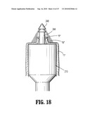 SURGICAL APPARATUS AND STRUCTURE FOR APPLYING SPRAYABLE WOUND TREATMENT MATERIAL diagram and image