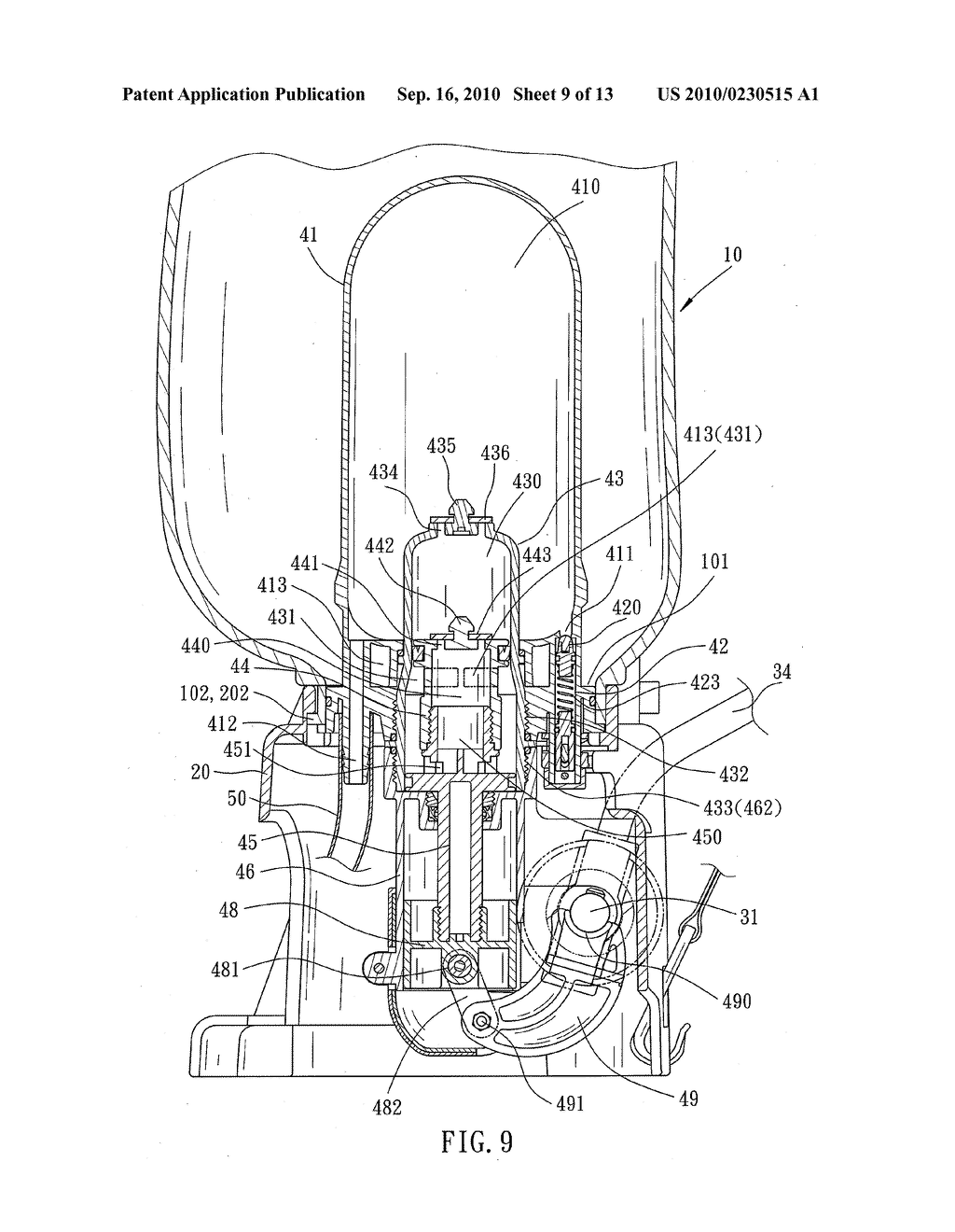 Sprayer for a Gardening Purpose - diagram, schematic, and image 10