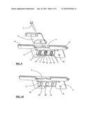 Method and apparatus for mounting a light bar on the roof of a vehicle diagram and image