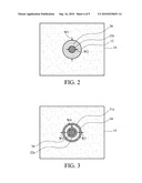 PHASE-CHANGE MEMORY ELEMENT AND METHOD FOR FABRICATING THE SAME diagram and image