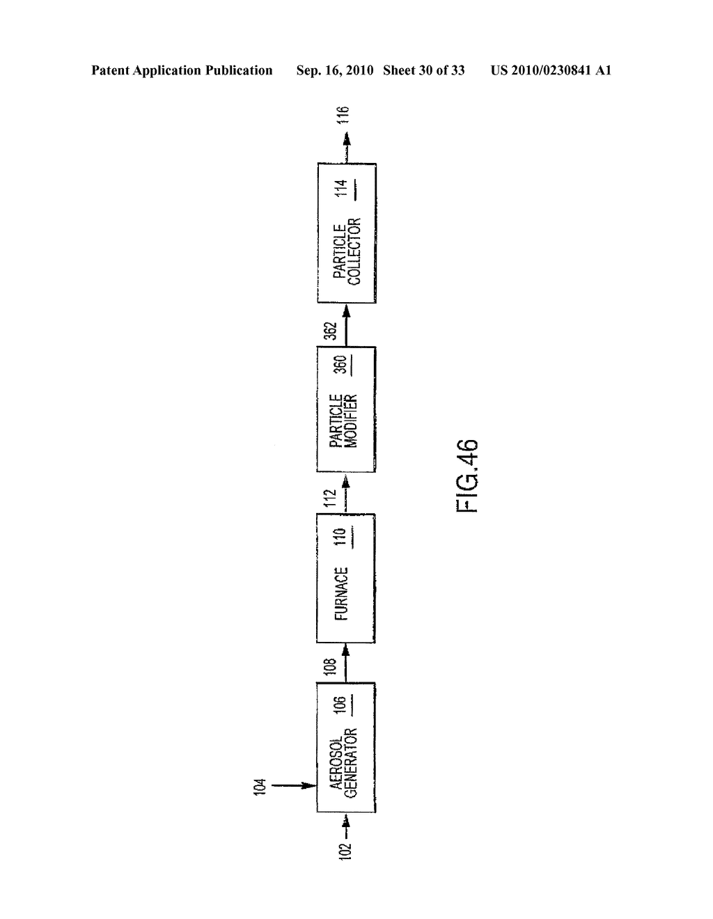 AEROSOL METHOD AND APPARATUS, PARTICULATE PRODUCTS, AND ELECTRONIC DEVICES MADE THEREFROM - diagram, schematic, and image 31