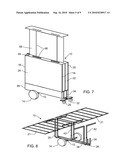 TRANSPORTABLE DISPLAY CART diagram and image