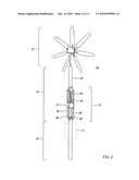 System and method for generating electricity using grid of wind and water energy capture devices diagram and image