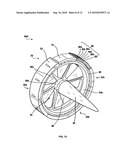 WIND-DRIVEN ELECTRIC POWER GENERATION SYSTEM ADAPTED FOR MOUNTING ALONG THE SIDE OF VERTICAL, MAN-MADE STRUCTURES SUCH AS LARGE BUILDINGS diagram and image