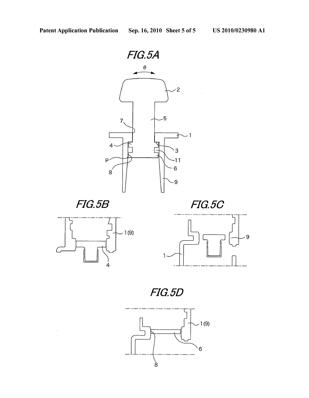 VEHICLE HANDLE APPARATUS - diagram, schematic, and image 06