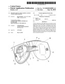 HOLDING DEVICE FOR CLOSING CAPS OF A FUEL SUPPLY DEVICE diagram and image