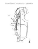 CONVERTIBLE VEHICLE WITH A DISPLACEABLE ROOF PART diagram and image