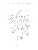 STOWABLE AND RELEASABLY SECURABLE MOBILE STRUCTURE diagram and image