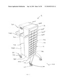 STOWABLE AND RELEASABLY SECURABLE MOBILE STRUCTURE diagram and image