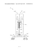 STOWABLE AND RELEASABLY SECURABLE MOBILE STRUCTURE diagram and image