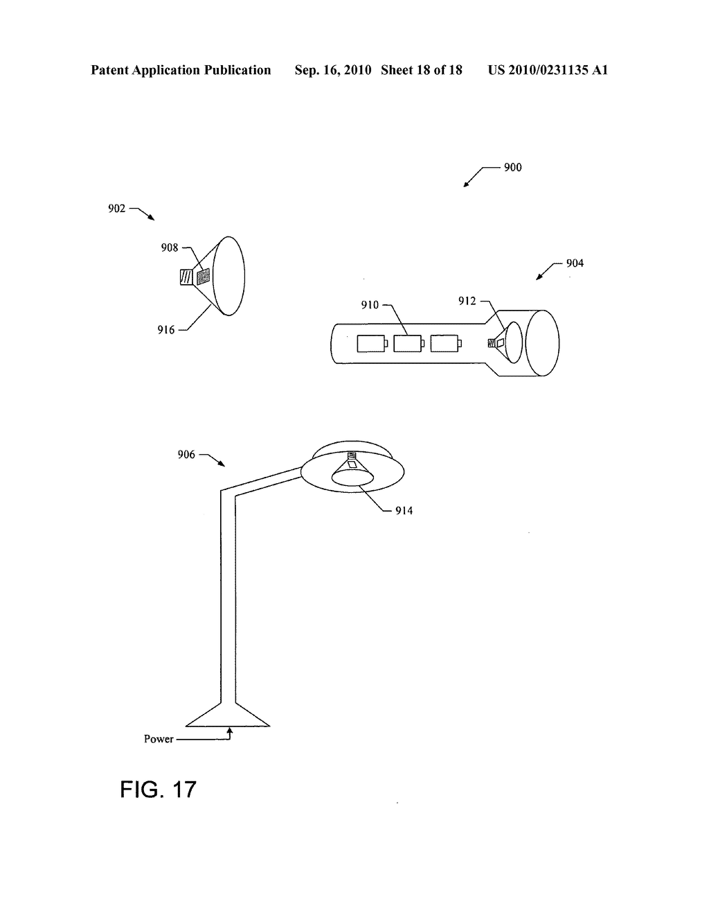 Reconfigurable LED Array and Use in Lighting System - diagram, schematic, and image 19