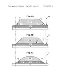 BAW STRUCTURE WITH REDUCED TOPOGRAPHIC STEPS AND RELATED METHOD diagram and image