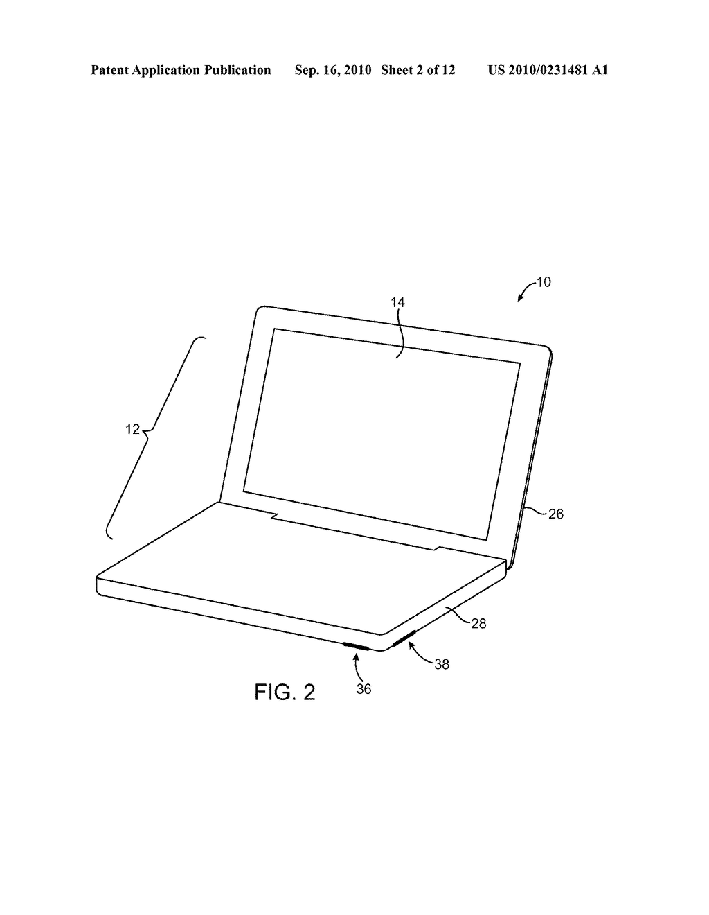 CAVITY ANTENNA FOR AN ELECTRONIC DEVICE - diagram, schematic, and image 03