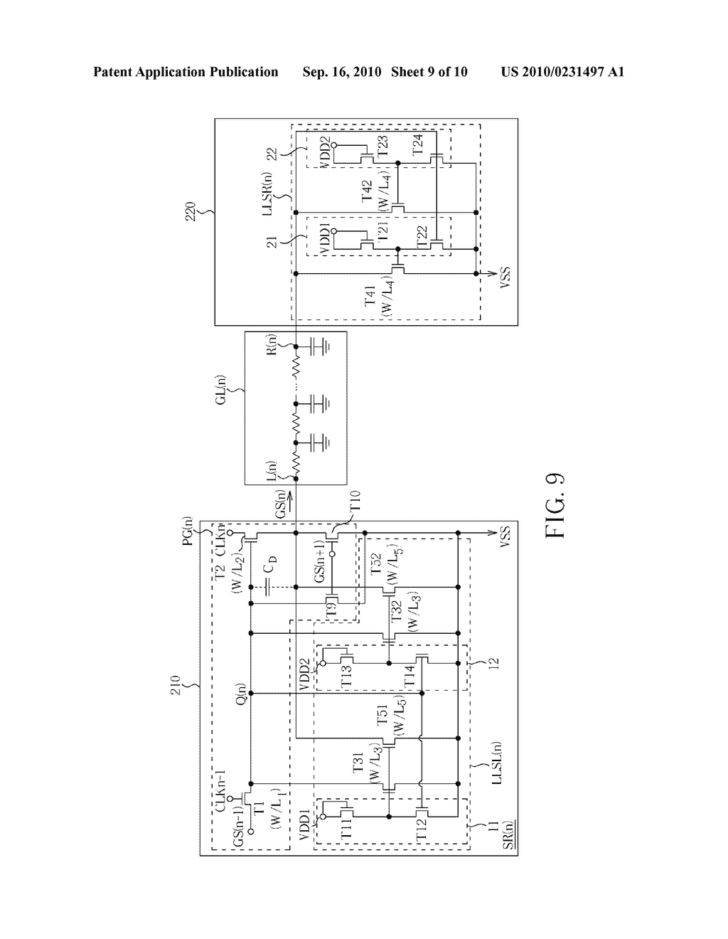 DISPLAY DEVICE PROVIDING BI-DIRECTIONAL VOLTAGE STABILIZATION - diagram, schematic, and image 10